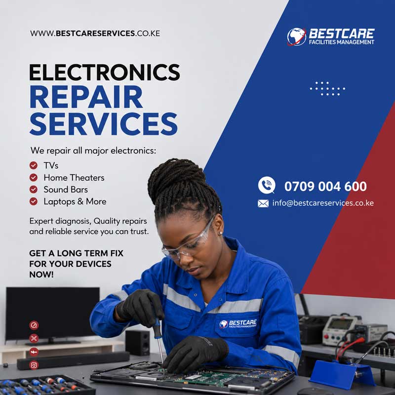 Appliance Repair in Nairobi Kenya — Washing Machine Repair, Fridge Repair