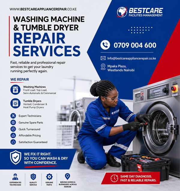 Affordable Offers on Washing Machine Repair in Nairobi