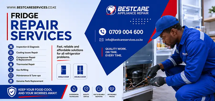 Fridge & Refrigerator Repair — Bestcare Appliance Repair Nairobi