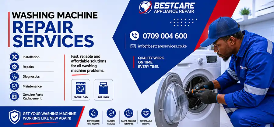 Washing Machine Repair — Bestcare Appliance Repair Nairobi